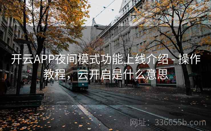开云APP夜间模式功能上线介绍 - 操作教程，云开启是什么意思